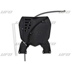 UFO Stadium Front number plate YZF250/450 10-22 YZ125/250 22-.. Black 001