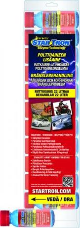 StarTron bensiinin lisäaine 30ml/plo/ltk piikkipakkaus a´riittoisuus 22L