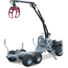 ATV Metsäkärry 350-II Hydraulisella vedolla ja vinssilla